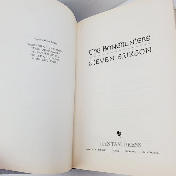 Bonehunters Malazan Book 6 Erikson HCDJ 2006 First Print Seemingly Unread Spine - Picture 14 of 15